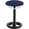 Safco Desk Chair Desk Chair, Height Chair, Blue, 17" Height, Vinyl, Blue 3000BU - alternate 1