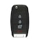 Aks Keys 2014 - 2019 Kia Soul Flip Key Fob 4B FCC# OSLOKA-875T PS RC-KIA-07C - alternate 1