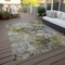 Homeroots 8' X 10' Taupe Brown And Gray Abstract Washable Indoor Outdoor Area Rug 581782 - alternate 9