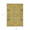Homeroots 9' X 12' Gold Wheat And Gray Oriental Washable Indoor Outdoor Area Rug 582072 - alternate 8