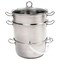 Norpro Steamer and Juicer, 11 L Steamer Insert, 3.8 L Juice Container, 6.75 L Water Pot, Stainless Steel 619 - alternate 1