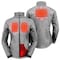 Actionheat 5V Battery Heated Softshell Jacket, Women's, Sharkskin Grey, XS 810058852182 - alternate 9