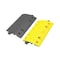 Pittman Speed Bump, Plastic Rubber Composite, 2 in Height, 9.84 in Length, Black & Yellow 752019 - alternate 5
