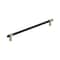 Amerock Mergence 18 inch 457mm Center-to-Center Matte Black/Golden Champagne Appliance Pull BP36984FBBBZ - alternate 1