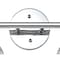 Jonathan Y Maeve 23" 3-Light Iron/Glass Contemporary Glam LED Vanity Light, Chrome JYL7536A - alternate 10