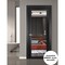 Sartodoors Solid Interior French, Lucia 1299 Matte Black with Mirror, Single Regular Panel Frame Trims Handle LUCIA1299ID-BLK-1896 - alternate 5