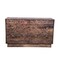 Homeroots 57" Brown Carved Abstract Solid Wood Six Drawer Dresser 661221 - alternate 1