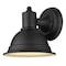 Homeroots Matte Black Aluminum Wall Sconce 398463 - alternate 5