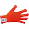 Workhorse Color-Coded Cut-Resistant Hand Protection Gloves, FDA-Compliant, A8, 13 Gauge WH A513-ORG-XLG - alternate 1