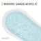 Anzzi Talyah 5.92 ft. Freestanding Bathtub in White FT-AZ090 - alternate 10