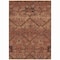 Homeroots 5' X 8' Orange Copper And Brown Floral Washable Indoor Outdoor Area Rug 588907 - alternate 8