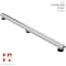 Hydroware Slot Linear Drain -Brushed, 48 Inches HYD-0035 - alternate 4