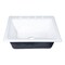 Kingston Brass 25" Cast Iron Self-Rimming Single Bowl Drop-In Kitchen Sink, 4-Hole, White GT252294 - alternate 1