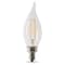 Feit Electric LED Bulb, Decorative, Flame Tip Lamp, 40 W Equivalent, E12 Lamp Base, Dimmable CFC40/927CA/FIL/6 - alternate 1