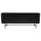 Leisuremod Rochester Rectangular TV Stand with Enclosed Storage and Powder Coated Iron Legs, Ebony RTS60BL - alternate 9