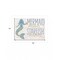 Homeroots Mermaid Kisses Starfish Wishes 1 White Framed Print Wall Art 407723 - alternate 5
