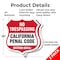 Signmission California No Trespassing Shield Sign Ca, 18 inch X 18 inch, Plastic Sign, 2PK SHI-P-2PACK-18-368 - alternate 6