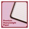 Tru Red Hardcover Business Journal with Elastic, 1-Subject, Narrow Rule, Cognac Cover, 96 10 x 8 Sheets TR61951 - alternate 4