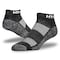 Railroad Sock Small/Medium Unisex Menthol-Infused Medicated Pain Relief Socks, Black, 1PR HTP501Q-LXLBK - alternate 7
