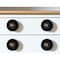 Homeroots Set of Twelve Black And Gold Ceramic Drawer Pull Knobs, 12PK 358106 - alternate 7