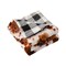 Homeroots 50" X 60" Brown and White Velvet Quilted Animal Print Plush Throw Blanket 535294 - alternate 7