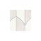 Daltile Eclessia Marble Natural Stone Feather Mosaic Polished, 10.10 SQFT Per Carton, 10PK DA95FEATHERMSPL - alternate 5