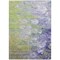 Homeroots 8' X 10' Artichoke Green Purple And Lilac Abstract Washable Indoor Outdoor Area Rug 582149 - alternate 9