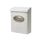 Solar Group Architectural Mailboxes Designer Contemporary Galvanized Steel Wall Mount White Mailbox DVKW00AM - alternate 1