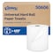 Kleenex Hard Roll Paper Towels with Premium Absorbency Pockets, 1.75" Core, White, (600'/Roll), 6PK 50606 - alternate 1