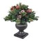 Celebrations 2 ft. Full LED 35 ct Twig Pine Bow Color Changing Porch Bush 09-04003A - alternate 1