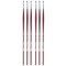 Da Vinci COLLEGE Student Brush, Synthetic, Acrylic & Oil, Flat, Series 8740, Size 2, 6PK VA-8740_2 - alternate 1