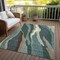 Homeroots 10' X 14' Sage Brown And Beige Abstract Washable Indoor Outdoor Area Rug 601007 - alternate 6
