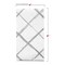 Smarty Had A Party White with Silver Diamond Paper Dinner Napkins 600 Napkins, 600PK 2196-CASE - alternate 9