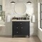 James Martin Vanities Lorelai 36" Single Vanity, Black Onyx, w/ 3 CM Tajnar Eclos Top 424-V36-BKO-3TJR - alternate 8