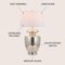 Jonathan Y Hughes 31" Glass LED Table Lamp, Mercury Glass JYL1014A - alternate 9