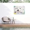 Trademark Fine Art Outdoor Canvas Art Pat Saunders-White 'Buttons' Wall Art for Patios, or Gardens PS018-OC1419WR - alternate 4