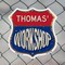Signmission Thomas's Workshop, 6 Inch X 6 Inch, Plastic Sign SHI-P-6-489-THOMAS - alternate 5