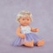 Miniland My Friends & Me Baby Doll, Caucasian Girl With Hearing Implant, 15'' 33200 - alternate 4