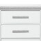 Homeroots 33" Silver Wood Five Drawer Dresser 633695 - alternate 8