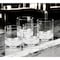 Homeroots Set of Four Clear Mouth Blown Crystal Old Fashion Glasses 375902 - alternate 7
