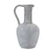 Homeroots 12" Gray Resin Round Pitcher Vase 632617 - alternate 1
