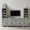 Crosley Tara 3-Piece Entertainment Center KF33015GY - alternate 10
