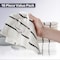 Lavish Home Dish Cloths 16-Pack for Washing Dishes, Scrubbing, Drying & Everyday Messes Soft & Absorbent Sets 69-04-BLK - alternate 6