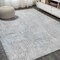 Jonathan Y Timeworn Modern Abstract Gray/Turquoise 4 ft. x 6 ft. Area Rug SOR205A-4 - alternate 7