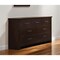 Homeroots 55" Mahogany Seven Drawer Double Dresser 490464 - alternate 5