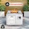 Serenelife Propane Gas Fire Pit Table SLNFCNY66 - alternate 5