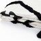Homeroots 50" X 60" Black and White Woven Cotton Geometric Throw Blanket with Tassels 516484 - alternate 9