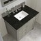 James Martin Vanities Brittany 36" Single Vanity, Urban Gray, w/ 3 CM Phantome Eclos Top 650-V36-UGR-3PHT - alternate 4