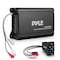 Pyle 4 Channel Waterproof Rated Marine Amplifier, 600 WATT Max Pro Audio Powersports Amp System Kit PLUTVRKBT200X4 - alternate 1