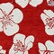 Homeroots 3' X 5' Red Ivory And Gray Floral Washable Indoor Outdoor Area Rug 599916 - alternate 8